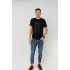 MEMO men's black T-shirt "Milan. Bucket list challenge"