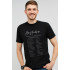 MEMO T-shirt for men black "Amsterdam. Bucket list challenge"