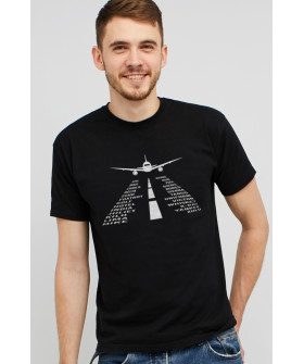 MEMO T-shirt for men black "Signals"