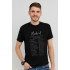 MEMO T-shirt for men black "Madrid. Bucket list challenge"