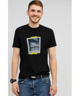 MEMO men's black T-shirt "Wednesday"