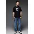 Aspirine men's black T-shirt "Art is truth"