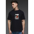 Aspirine men's black T-shirt "Art is truth"