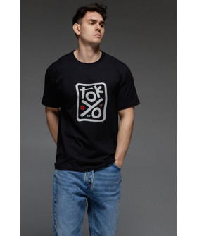 Aspirine men's black T-shirt "Tokyo"