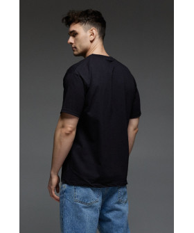 Aspirine men's black T-shirt "Guitar.Patent"