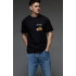 Aspirine men's black T-shirt "Good morning hedonist people"