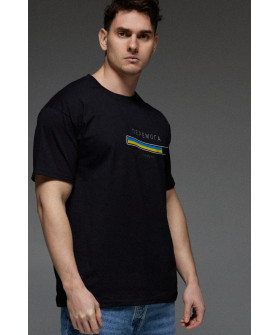 Aspirine men's black T-shirt "Victory loading"