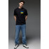 Aspirine men's black T-shirt "Pantone"