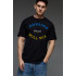 Aspirine men's black T-shirt "Ukraine will win"