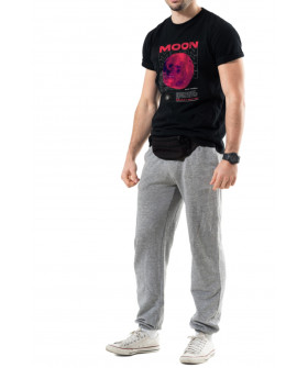 Футболка Trace of Space мужская черная "Moon"