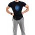 T-shirt Trace of Space men's black "Neptune. Voyager 2. 1989"