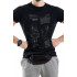 Trace of Space men's black T-shirt "space suit patent"