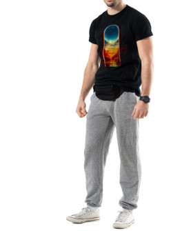 Trace of Space T-shirt for men black  