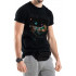 Trace of Space men's black T-shirt "To the Moon and back"