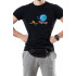 Trace of Space T-shirt for men black  