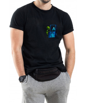 Trace of Space T-shirt for men black  