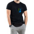 Trace of Space T-shirt for men black  