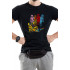 Trace of Space T-shirt for men black  