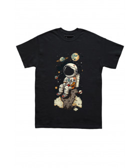 Trace of Space T-shirt for men black  