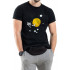 Trace of Space T-shirt for men black  