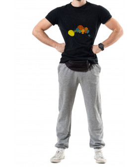 Футболка Trace of Space чоловіча чорна  