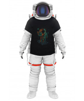 Trace of Space T-shirt for men black  