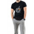 Trace of Space T-shirt for men black  