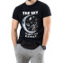 Trace of Space men's black T-shirt "The sy is not the limit"