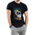 Trace of Space men's black T-shirt "Planets loops"