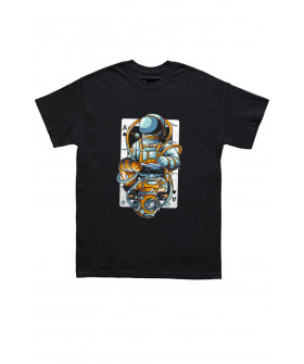 Trace of Space T-shirt for men black  