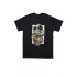 Trace of Space T-shirt for men black  