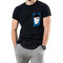 Trace of Space men's black T-shirt "Spock"