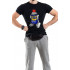 Trace of Space men's black T-shirt "R2-D40"