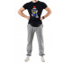 Trace of Space men's black T-shirt "R2-D40"