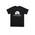 Trace of Space men's black T-shirt "So many stupid people. So few giant asteroids"