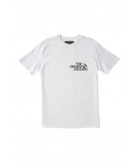 Trace of Space men's white T-shirt "The droids face"