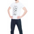 T-shirt Trace of Space men's white "Solar system"