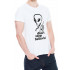 T-shirt Trace of Space men's white "Don`t stop believin"