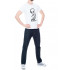 T-shirt Trace of Space men's white "Don`t stop believin"