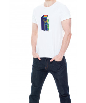 Trace of Space T-shirt for men white 