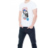 Trace of Space men's white T-shirt "Planets loops"