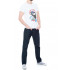 Trace of Space men's white T-shirt "Planets loops"