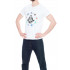 Trace of Space T-shirt for men white 