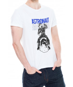 Trace of Space men's white T-shirt "Astronaut"