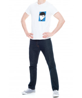 Trace of Space men's white T-shirt "Spock"