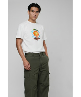 Футболка Akiba93 чоловіча біла з аніме принтом