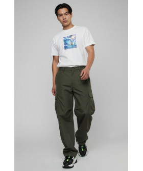 Футболка Akiba93 чоловіча біла з аніме принтом