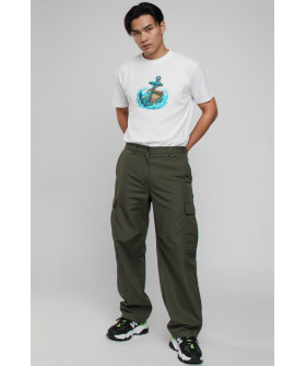 Футболка Akiba93 чоловіча біла з аніме принтом