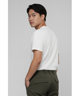 Футболка Akiba93 чоловіча біла з аніме принтом