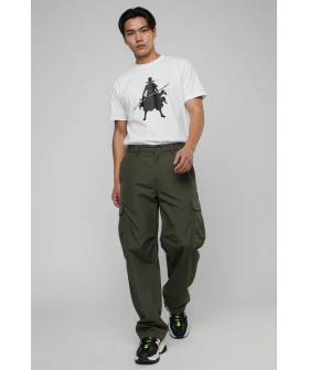 Футболка Akiba93 чоловіча біла з аніме принтом